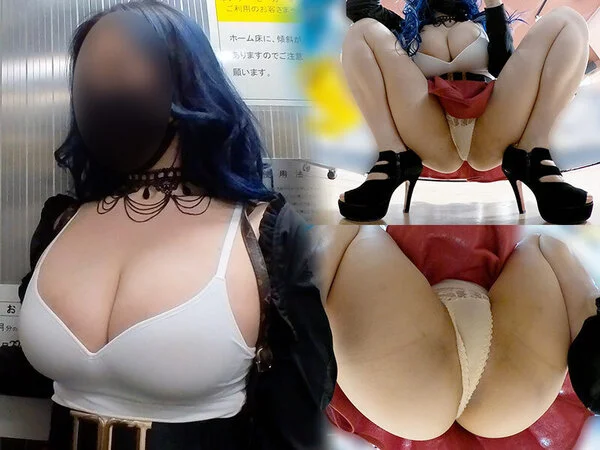 【爆乳Kカップ美女】【後編】えげつないダイナマイト爆乳おっぱい!!ド迫力バストと