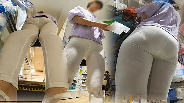 【FullHD】パンティーはもちろん透けまくり…えっ!「おりものシート」まで透け