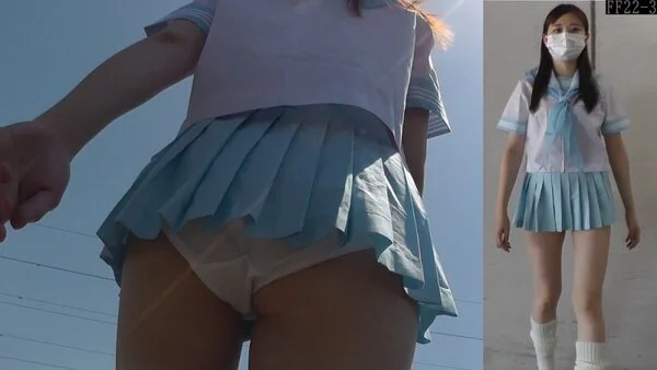 超ミニスカ パンチラ ゆなちゃん3 ミニスカでお散歩