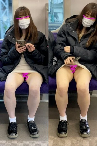(顔モ無し)JDゆる股T長尺☆