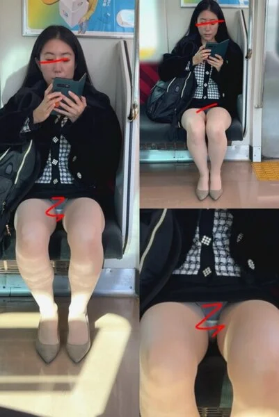 (顔モ無し)アラフォー透けパン剛毛人妻⭐︎