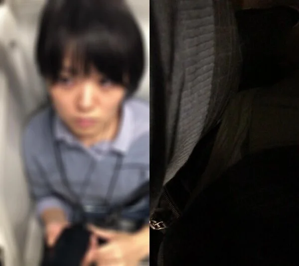 パンツスーツのお姉さんに押付け■■
