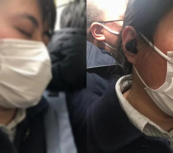 目をつぶって■■に耐えるお姉さん