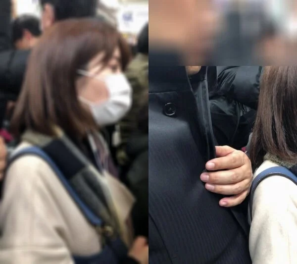 バレバレな押しつけ■■被害にあうお姉さん
