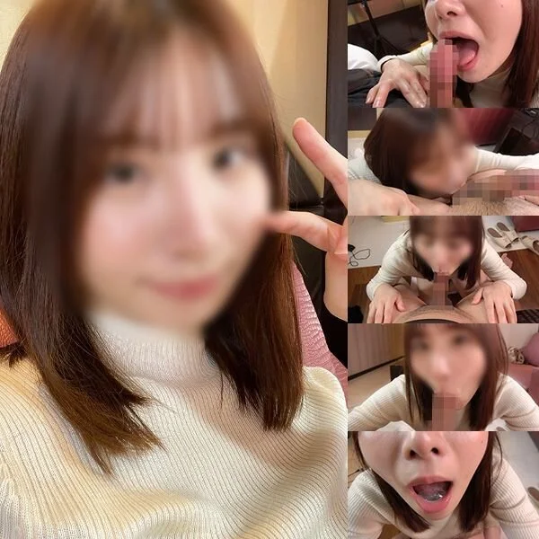 個撮)出会って30分後にノーハンドフェラ!ガッキー似の超美人えちえちお姉さん!吸