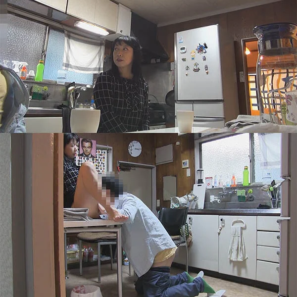 近所住み息子の同級生の■■■■と秘密エッチ