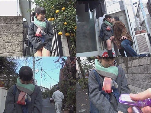 A佐ヶ谷路上ローター&ベランダクンニ&歩道橋オナ絶頂「この子、今ノーパンでパイパ