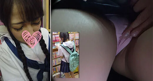 【書店■■】某人気アイドルにそっくりな■■を■■しチン汁まみれのオジサンチンコを