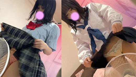 グラドル撮影会休憩室■■ 扇風機に股間を押し付ける女子がエロくて抜ける