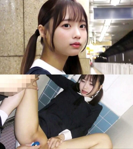 《驚愕の33連続絶頂》【電車チ○ン】★紺ワンピのお嬢様校生を老朽雑居ビルの女子便