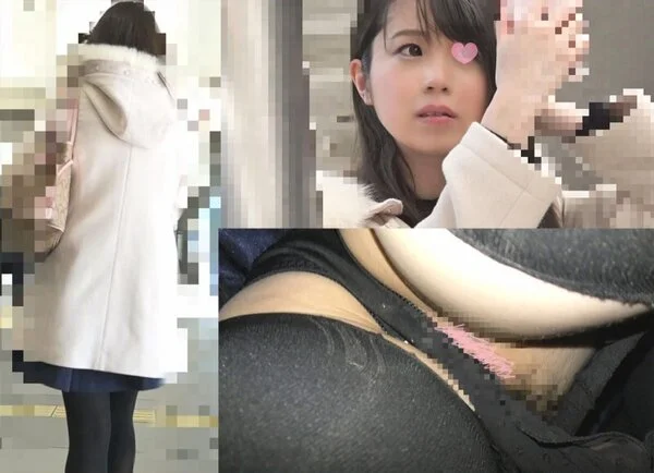 【■■動画】S※U48の瀧野由※子そっくりJD*タイツ破き*黒ヒモパン外し*サー