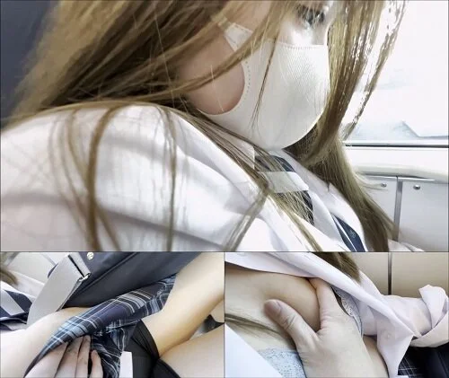 電車お触り17 余裕でアイドルのセンターレベルの可愛すぎるコの生おっぱいを触りま