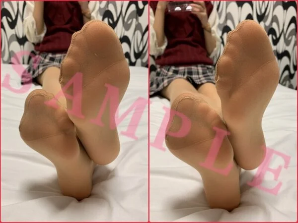 元モデル大学生 マナちゃん ストッキング足裏写真集