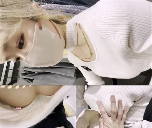 店員チラ☆超可愛い巨乳ちゃん降臨!過去最高にお触りしたかもです笑