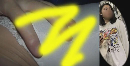 【電車内×チ●ン】vol.14 え!次はわたし?!生活感丸出しのおパンティwww