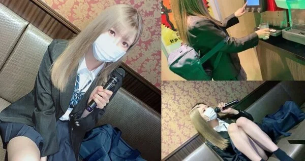 制服ギャル カラオケ～から連れ出してラブホで奥ズボSEXまでもちこめるか!?70