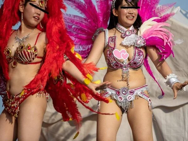 【写真高画質】サンバ4 ムチムチお姉さんお祭りステージPart.1 はみ出し注意