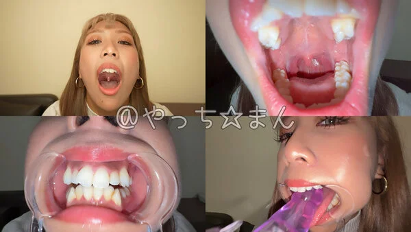 【個人撮影】若菜めあり 初喉チンコ触り&口内観察