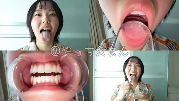 【個人撮影】加護まりの舌ブラシで「汚舌苔」採取