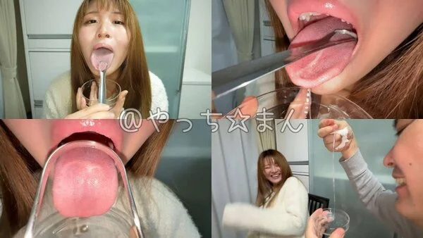 【個人撮影】宮ノ木しゅんかの舌ブラシで「汚舌苔」採取