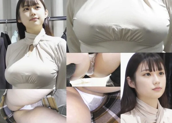 ※推定Jカップ※【限界接写】朝ドラ女優クラスの美○女なのにアニメのような超爆乳!