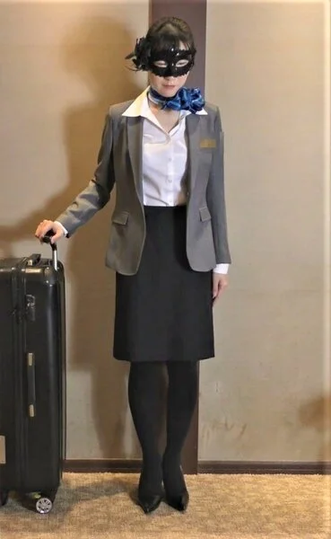 【CA】【黒タイツ】【スマタ射!】タイツ美女の足指を舐めつくす【めぐみ26才 1