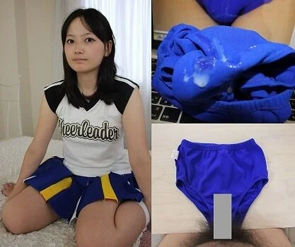 告白「私は精子をかけました」超美人JDチアの青アンスコに我慢できず放出!ニッポン
