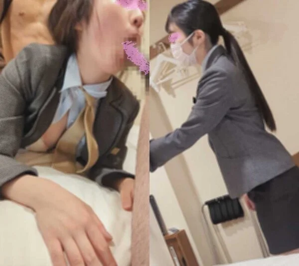 [独自入手31]ホテルウーマン集団■■■・スレンダー美尻新人女子フロント(K県ア