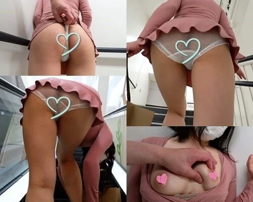 【パンチラ風情】エロボディお姉さんの透けパン日和。