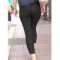 ピチピチピタパンヒップ131_極エロ!テカテカ光沢黒スキニーのスタイル抜群お姉さ