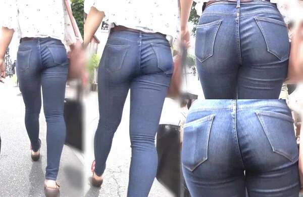 ピチピチジーンズヒップ122_ムッチムチ!!ピチピチデニムが堪らない巨尻お姉さん