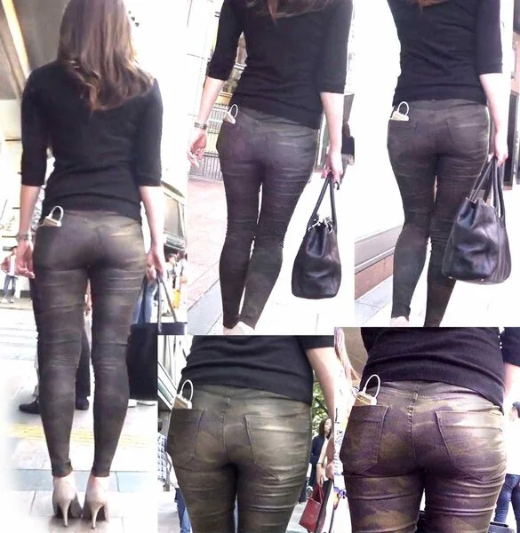ピチピチピタパンヒップ150_極エロ!完璧スタイルのスキニーパンツのお姉さん♪【