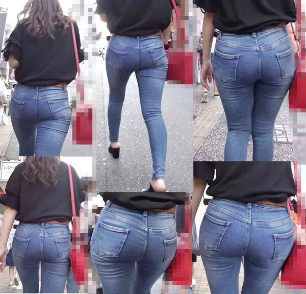 ピチピチジーンズヒップ134_ムチムチ美尻が堪らなくエロいお姉さん♪[高画質版]