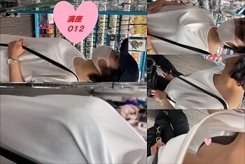 何度も前屈みになり、乳活おじさんにガッツリ乳首まで見られていた巨乳ちゃんwめっち