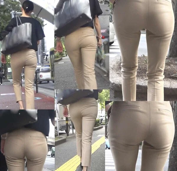 ピチピチピタパンヒップ161_清楚お姉様の魅惑のピタパン尻♪