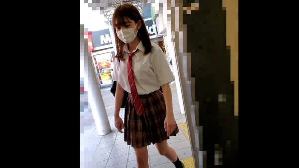 【乗車記録21】赤チェハーフ系美人■■■■にイタズラ…怒ってる顔もかわいいw
