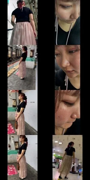 【乗車記録41】某掲示板で待ち合わせ希望…おしゃれな髪色の巨乳パイスラお姉さん