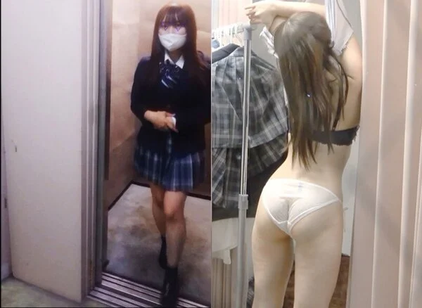 隣に制服■■が引っ越して来たお!私生活覗き日誌-01