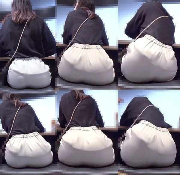ピチピチピタパンヒップ193_極エロ!!ローアングルからのムチムチ尻のJDお姉様