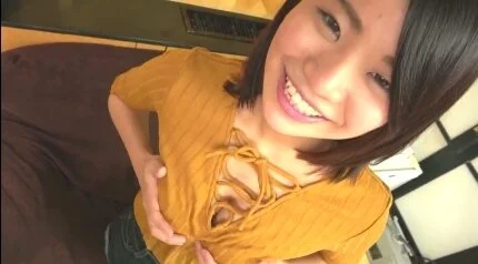 年上好きの19歳女子大生が初ハメ撮りで潮を吹いて絶頂
