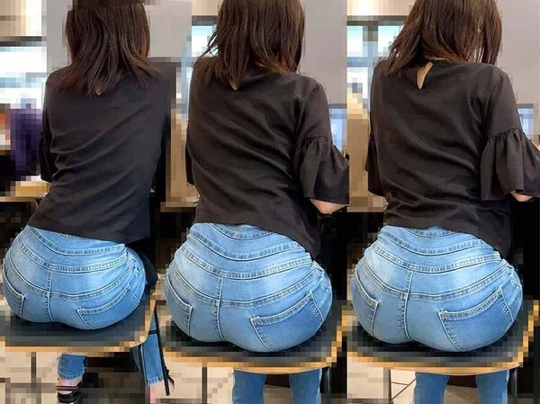 ピチピチジーンズヒップ185_半端ないクビれと極エロ突き出し美尻のハイスペックお