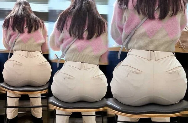 ピチピチピタパンヒップ225_ムチムチ突き出し尻をローアングルからじっくりと!!