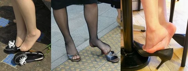 靴脱ぎお姉さん達のつま先&足裏