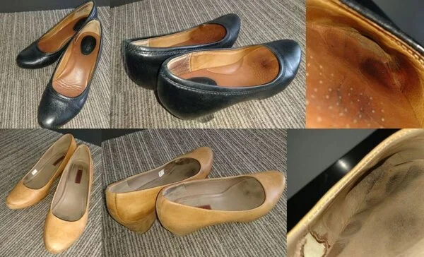 某保険大企業OLのパンプスとパンプスの中 Heel2