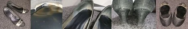 某保険大企業OLのパンプスとパンプスの中 Heel3