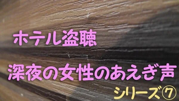 【盗聴】ラブホテルで女性のあえぎ声を録音⑦【最新版】