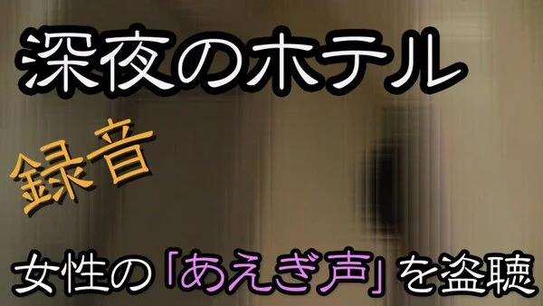 【盗聴】深夜のホテルで女性の「あえぎ声」を録音⑧【最新版】
