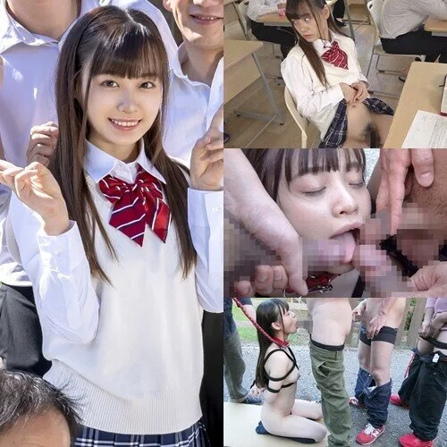 スレンダー童顔の剛毛マ●コ美女が生.徒会長に扮し露出狂となり…登校中も授業中も性