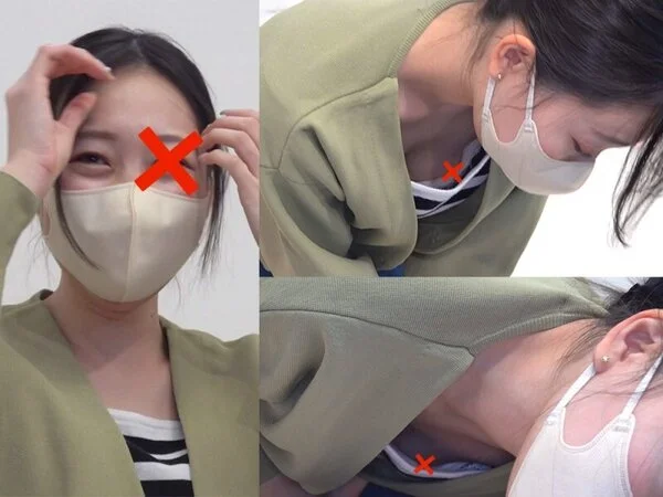 【救命講習/胸チラNo.35】大学出張講習!青服志望の女子大生。チクぽち見えちゃ