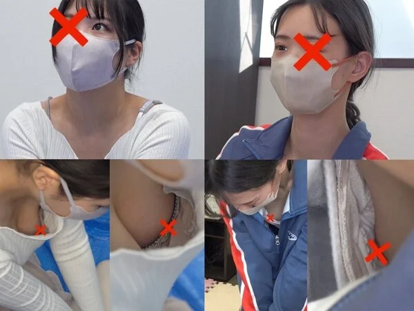 【救命講習/胸チラNo.40】ロケット巨乳の事務員さん/美カワ系保育士 一般参加
